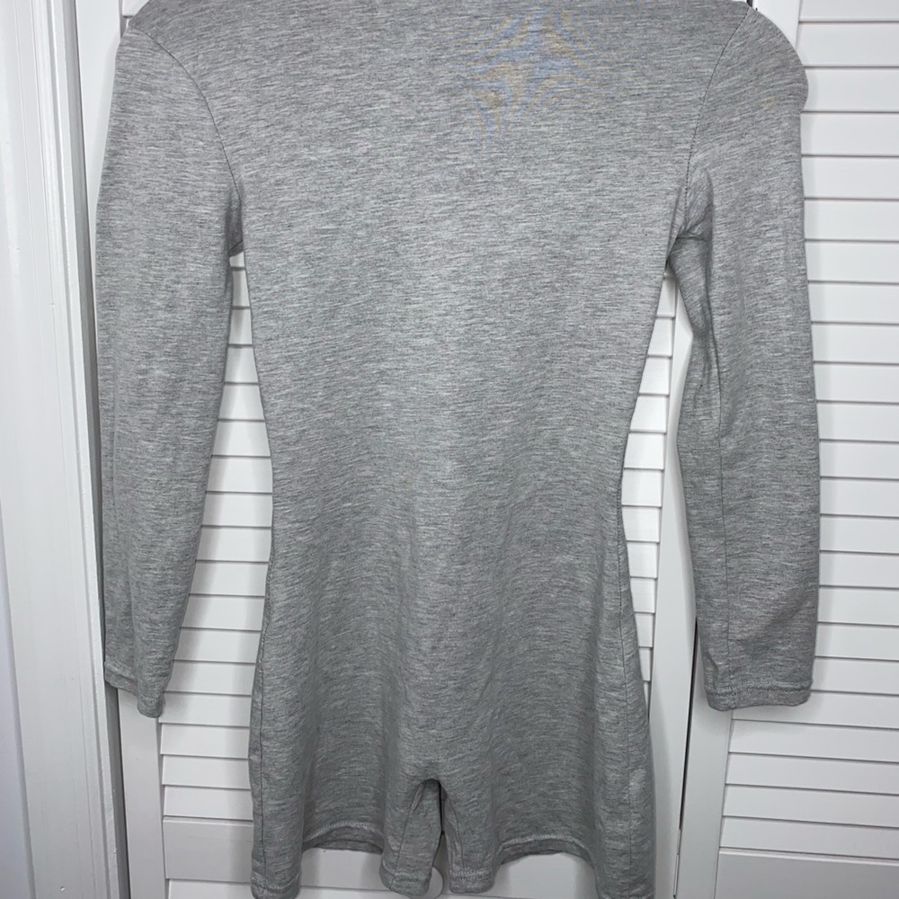 Grey one piece